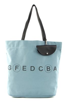 FREDsBRUDER Canvas Collection Canvas Shopper Light Blue