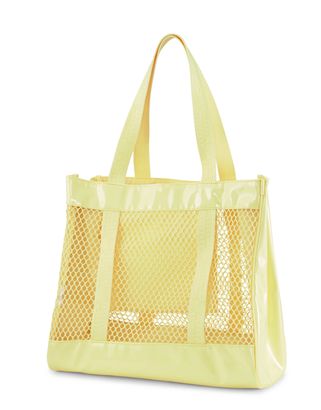 Puma purse white and gold sale