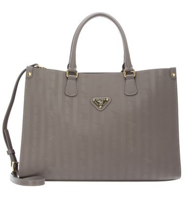 MAISON MOLLERUS Businessbag Taupe / Nastro / Gold