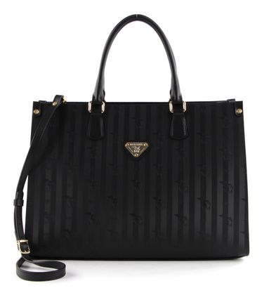 MAISON MOLLERUS Businessbag Black / Nastro / Gold