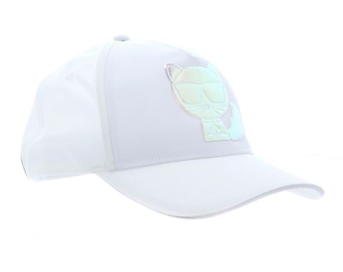 KARL LAGERFELD K / Ikonik Balloon Choup Cap White