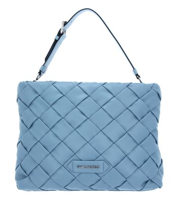 KARL LAGERFELD K / Kushion Braid Tote Smoked Blu