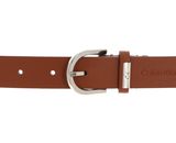 Calvin Klein Saffiano Round Belt 25MM W90 Cognac Calvin Klein Saffiano Round Belt 25MM W90 Cognac