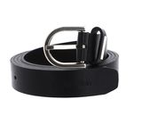 Calvin Klein Saffiano Round Belt 25MM W95 CK Black Calvin Klein Saffiano Round Belt 25MM W95 CK Black