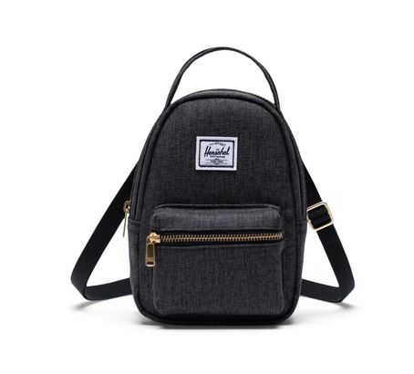 Herschel Nova Crossbody Black Crosshatch