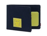 Herschel Roy Rubber RFID Wallet Peacoat / Cyber Yellow Herschel Roy Rubber RFID Wallet Peacoat / Cyber Yellow