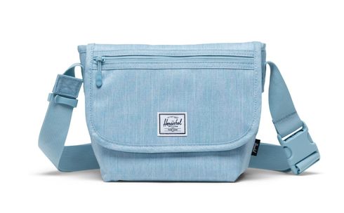 Herschel Grade Mini Messenger Light Denim Crosshatch