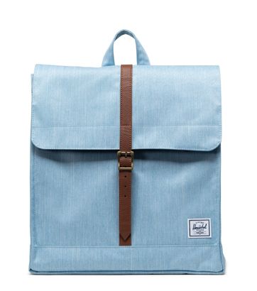 Herschel City Mid-Volume Backpack Light Denim Crosshatch