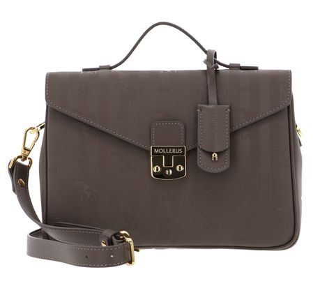 MAISON MOLLERUS Marly Crossover Bag Taupe / Gold