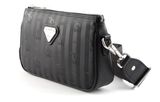 MAISON MOLLERUS Zell Crossover Bag With Mini Pouch S Black / Silver