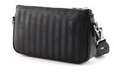MAISON MOLLERUS Zell Crossover Bag With Mini Pouch S Black / Silver