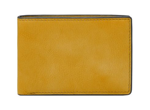 FOSSIL Steven FPW Bifold Wallet Golden Rod