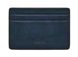 FOSSIL Steven Card Case Vintage Indigo