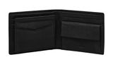 FOSSIL Everett Large Coin Pocket Bifold Black FOSSIL Everett Large Coin Pocket Bifold Black