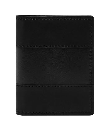 FOSSIL Everett Card Case Bifold Black