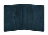 FOSSIL Everett Card Case Bifold Vintage Indigo