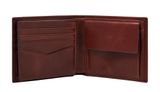FOSSIL Ryan Large Coin Pocket & Belt Gift Set Cognac