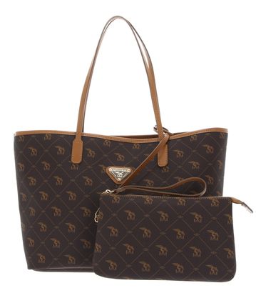 MAISON MOLLERUS Bern Shopper Soft Braun / Gold