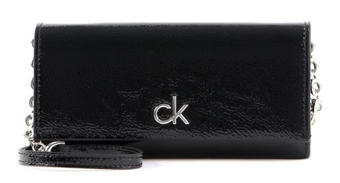 Calvin Klein Trifold Wallet With String CK Black
