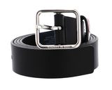TOMMY HILFIGER TJW Square Flag Belt 3.0 W95 Black