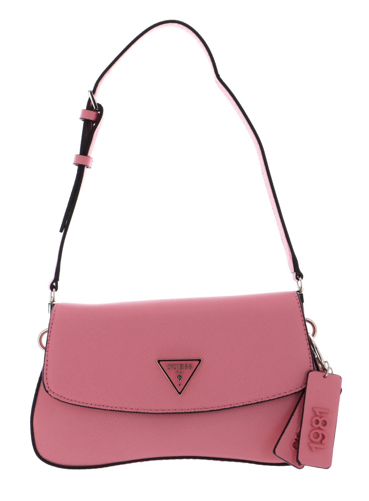 guess cordelia flap shoulder bag