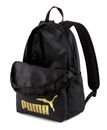 PUMA Phase Backpack Puma Black - Golden Logo PUMA Phase Backpack Puma Black - Golden Logo