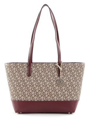 DKNY Bryant Tote M Chino Logo-Sand