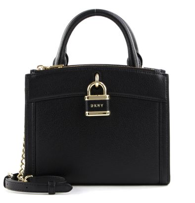 DKNY Ella Satchel Bag Blk / Gold