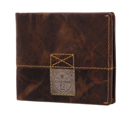 CHIEMSEE Kuba Leather Wallet Cognac