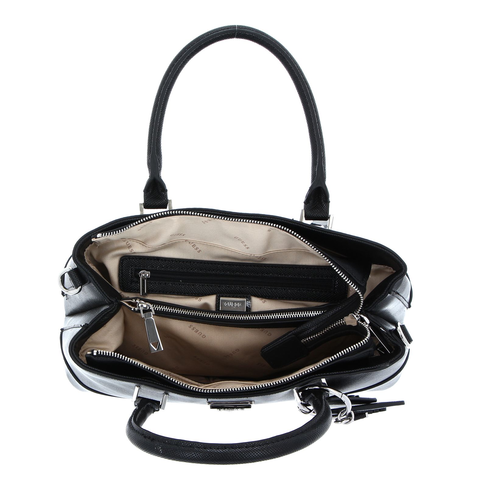 Guess Cordelia Logo Luxury Satchel Handtaschen Online
