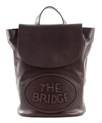 THE BRIDGE Penelope Backpack Melanzana / Oro