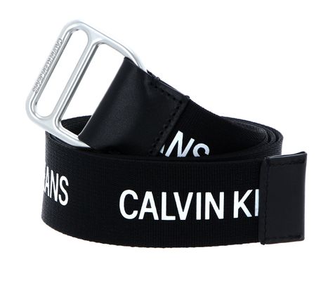 Calvin Klein Slider Webbing Belt W85 Black