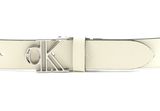 Calvin Klein Outline Mono Plaque Belt 30MM W80 Muslin Calvin Klein Outline Mono Plaque Belt 30MM W80 Muslin