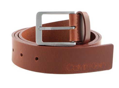 Calvin Klein CK Vital 35MM Belt W110 Dark Tan