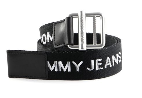 TOMMY HILFIGER TJM Essential Webbing Belt 3.5 W95 Black