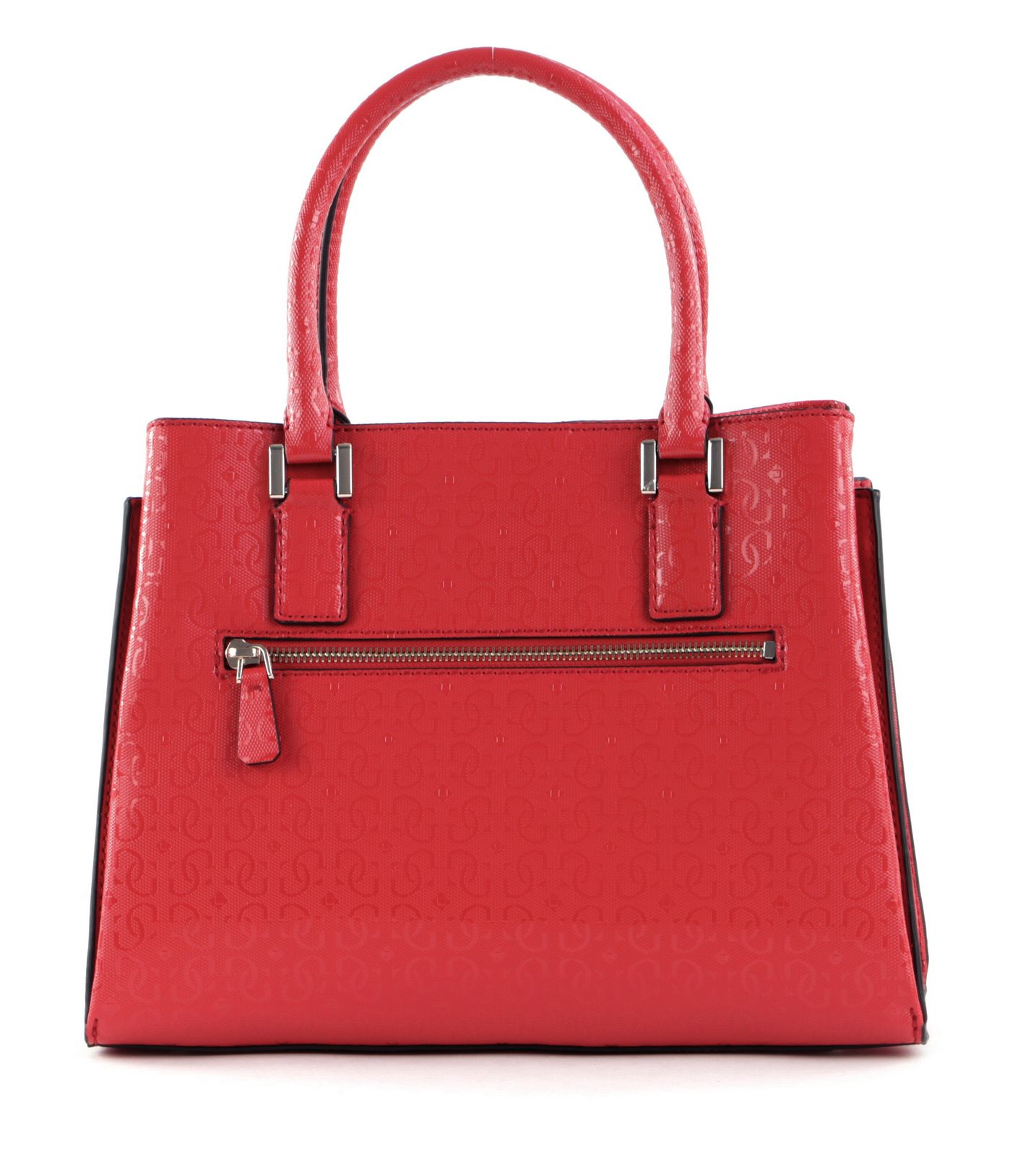 guess red satchel