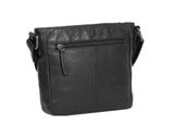 MUSTANG Catania Leather Crossbody Bag Black