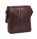 MUSTANG San Marino Leather Crossbody Bag Brown