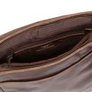 MUSTANG San Marino Leather Crossbody Bag Brown