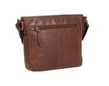 MUSTANG Catania Leather Crossbody Bag Brown