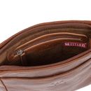 MUSTANG Catania Leather Crossbody Bag Brown