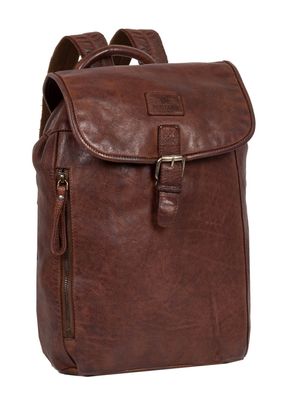 MUSTANG Palermo Leather Backpack Brown