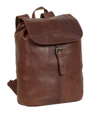 MUSTANG Catania Leather Backpack Brown