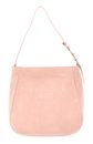COCCINELLE Lea Suede Large Shoulderbag New Pink