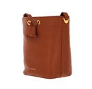 COCCINELLE Lea Shoulder Bag Grained Leather Caramel