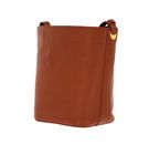 COCCINELLE Lea Shoulder Bag Grained Leather Caramel