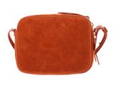 COCCINELLE Lea Suede Shoulder Bag Chestnut COCCINELLE Lea Suede Shoulder Bag Chestnut