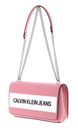 Calvin Klein CKJ Convertible Flap Bag Soft Berry Calvin Klein CKJ Convertible Flap Bag Soft Berry