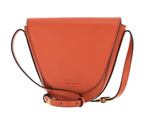 COCCINELLE Josephine Smooth Crossbody Chestnut