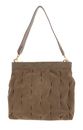 COCCINELLE Marquise Goodie Suede Shoulderbag New Taupe